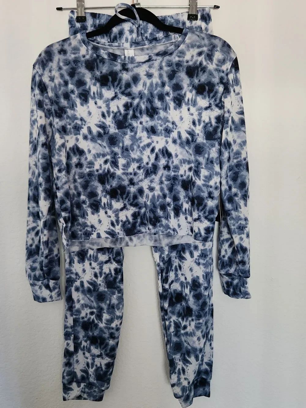 Catherine Malandrino Womens 2 Piece Set Loungwear Top & Jogger Pants Size Small